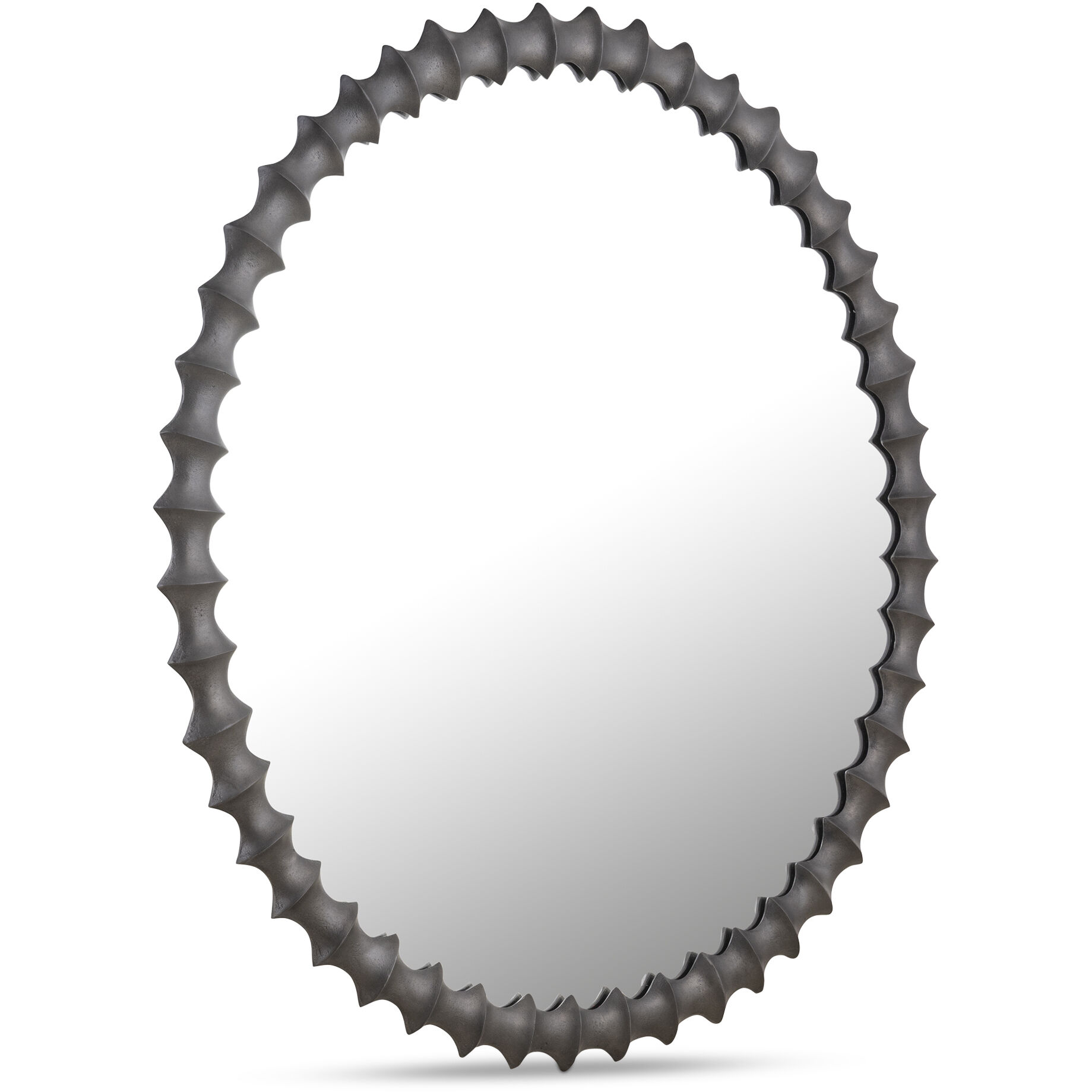 Whitby 36 X 36 inch Black Mirror